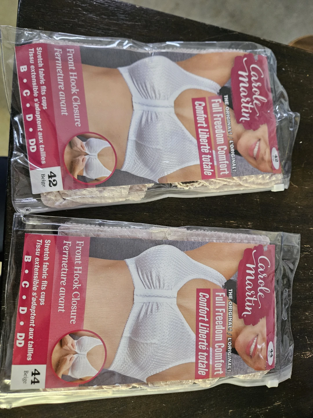 Carole Martin Full Freedom Comfort Bras (2-Pack)