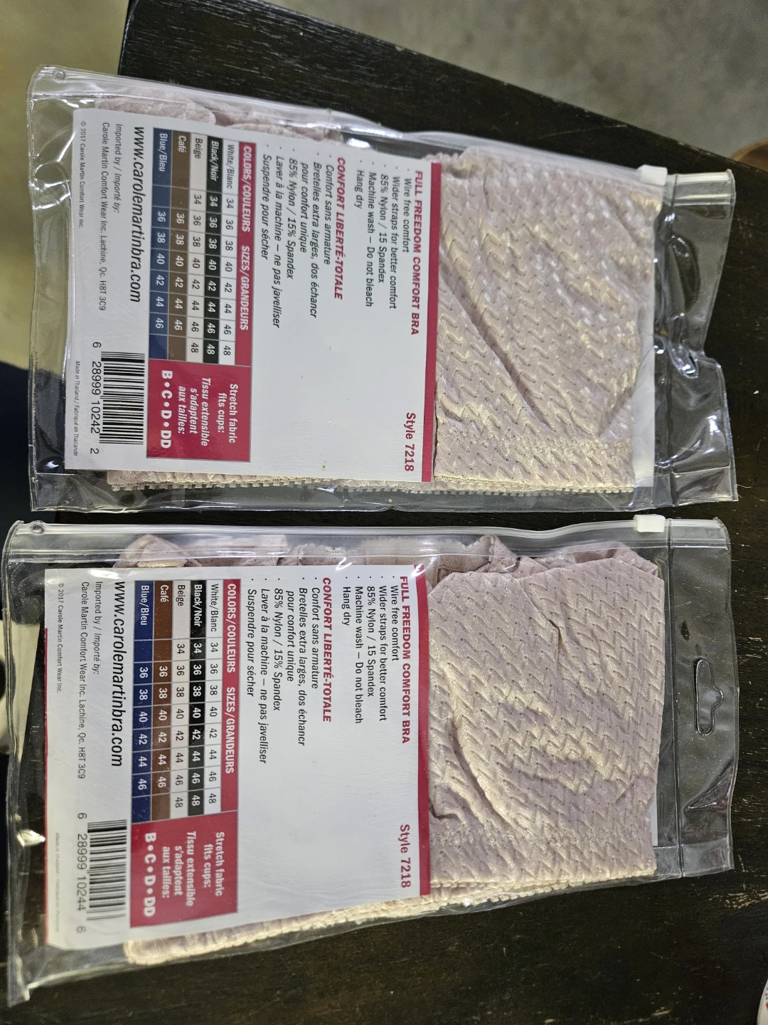 Carole Martin Full Freedom Comfort Bras (2-Pack) - photo 2