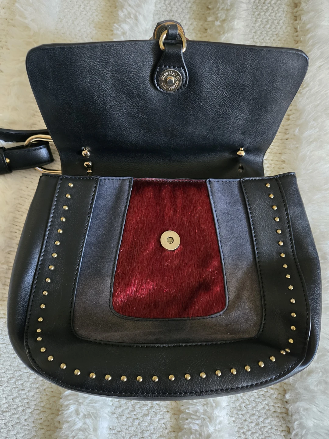 JOANEL Black Crossbody Bag with Tassel - photo 2