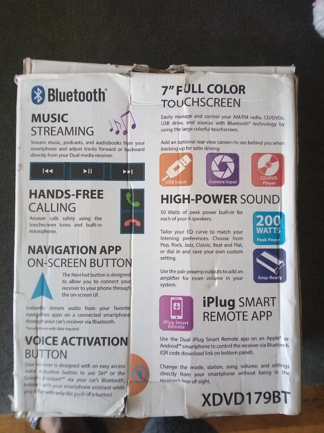 Dual XDVD179BT DVD Multimedia Receiver with Bluetooth - photo 2
