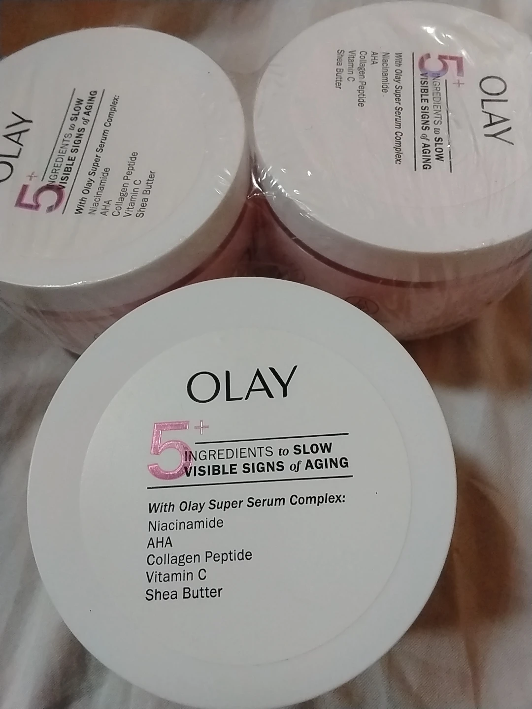 Olay 5 Slow Visible Signs of Aging Cream (2 Pack)