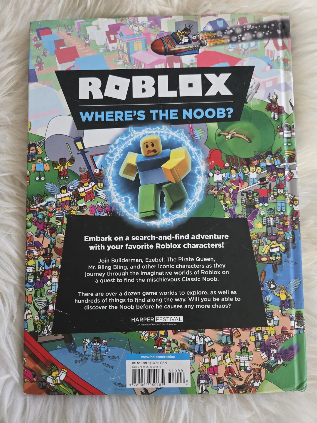 Roblox Where's the Noob? Search and Find Book - photo 2