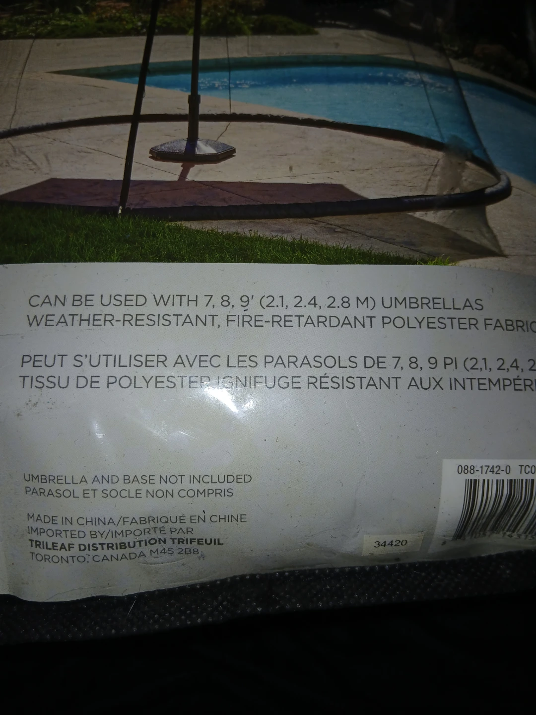 Patio Umbrella Cover - photo 2