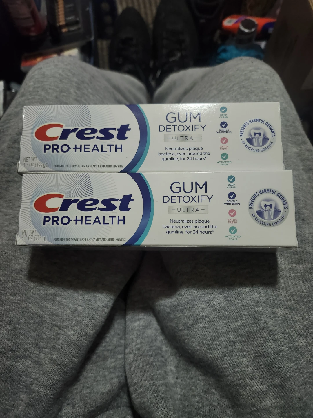 Crest Pro-Health Gum Detoxify Ultra Toothpaste - 4.7 oz (2 Pack)