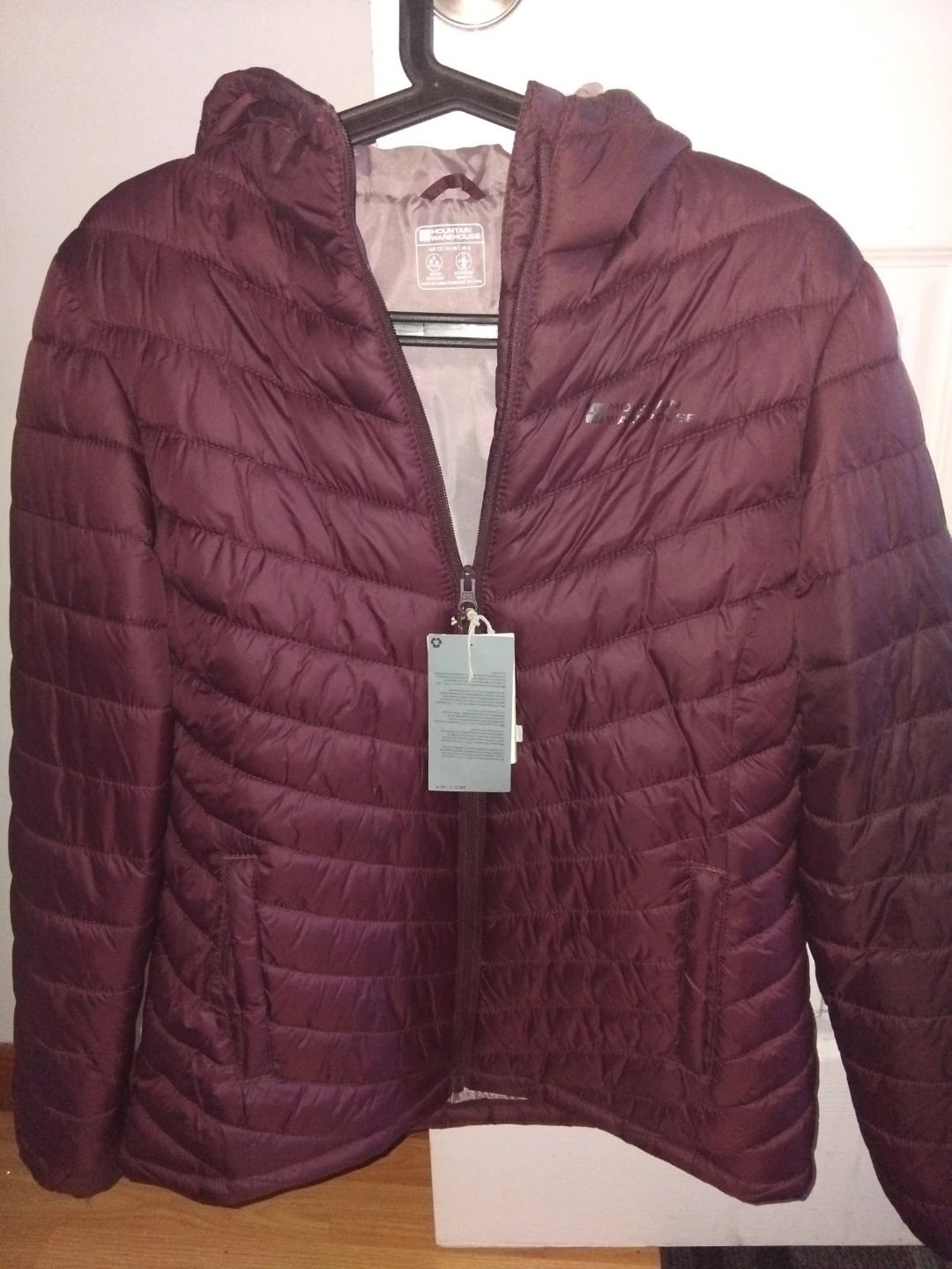 Mountain Warehouse Padded Jacket - Dark Purple - Medium