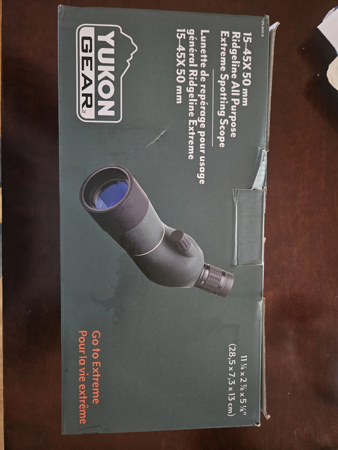 Yukon Gear Ridgeline 15-45X50mm Spotting Scope