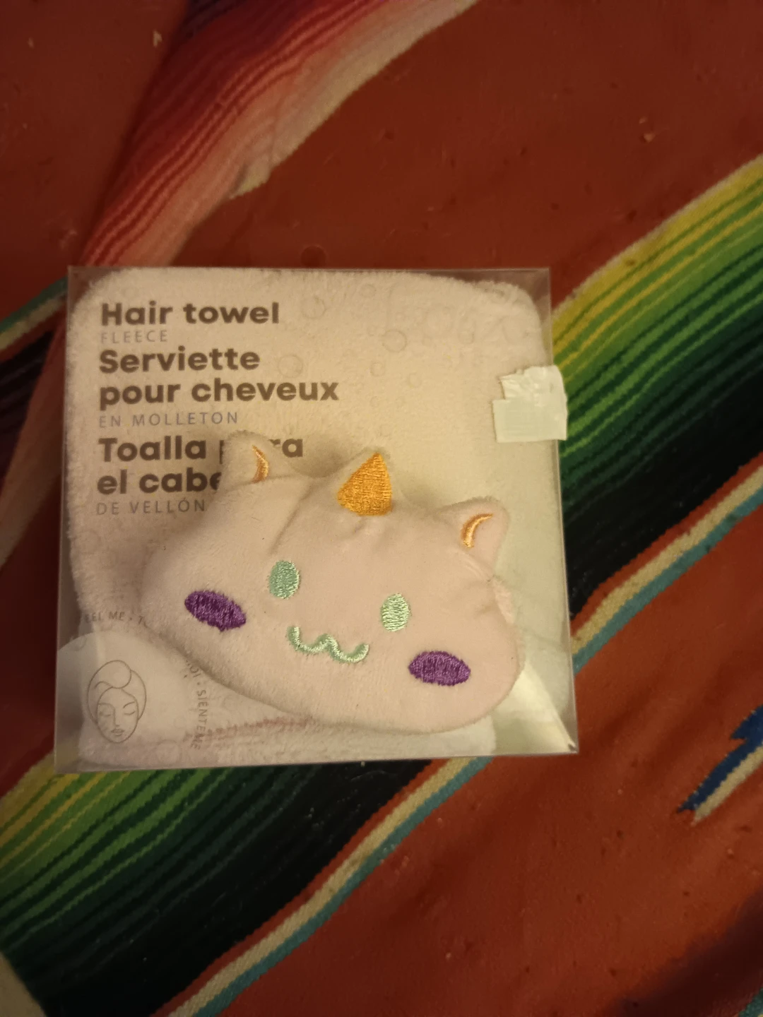 Pink Fleece Hair Towel - photo 4