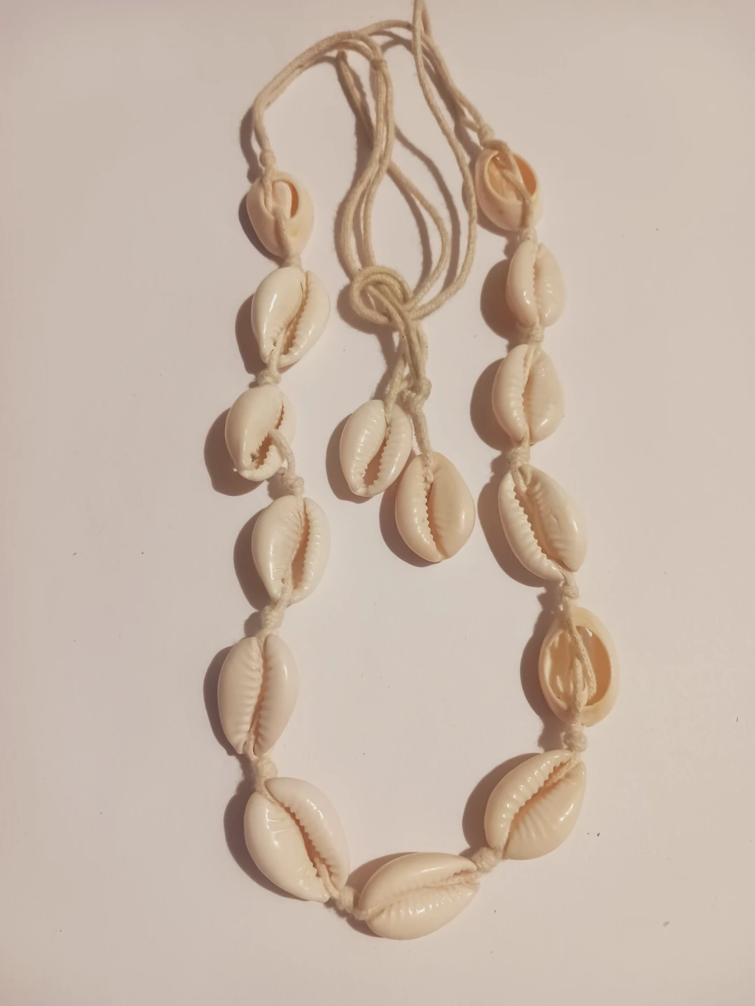 Genuine Cowrie Shell Boho Necklace - photo 4