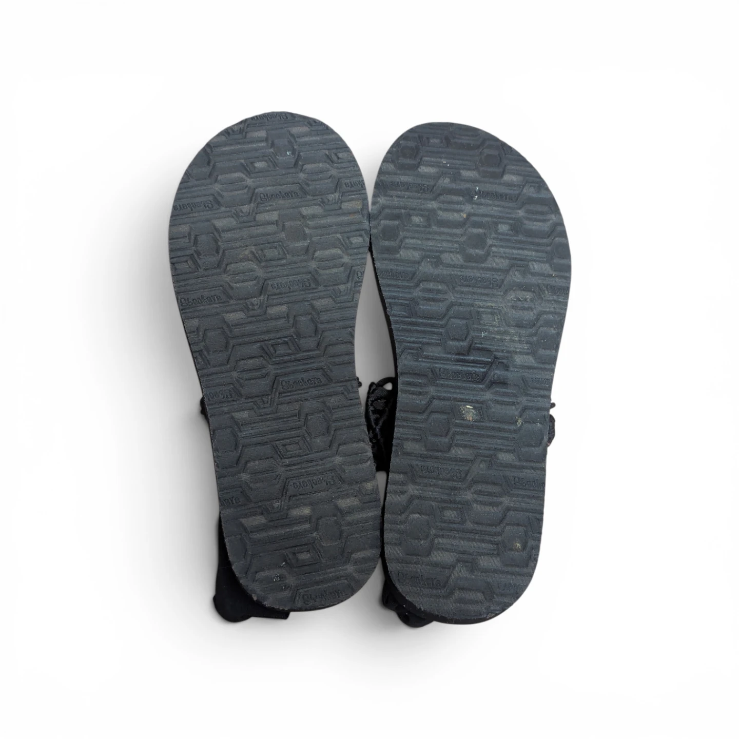 LIKE NEW womens yoga foam sandals Approx 8-9 Black worn once - photo 3