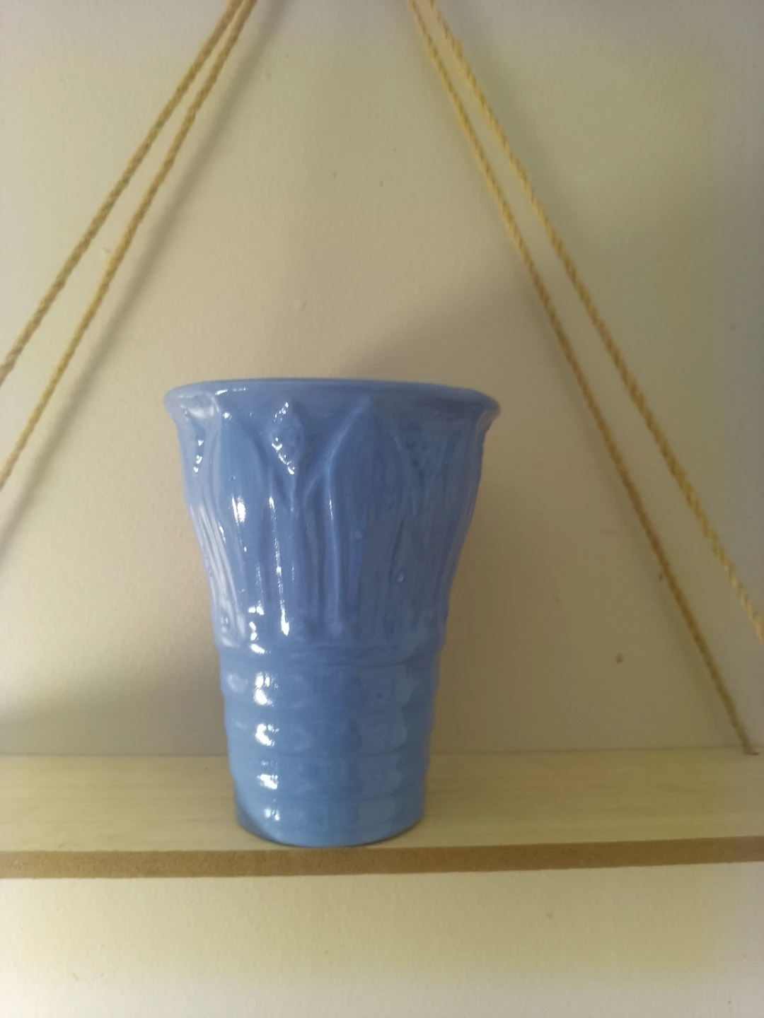 Blue Ceramic Pot