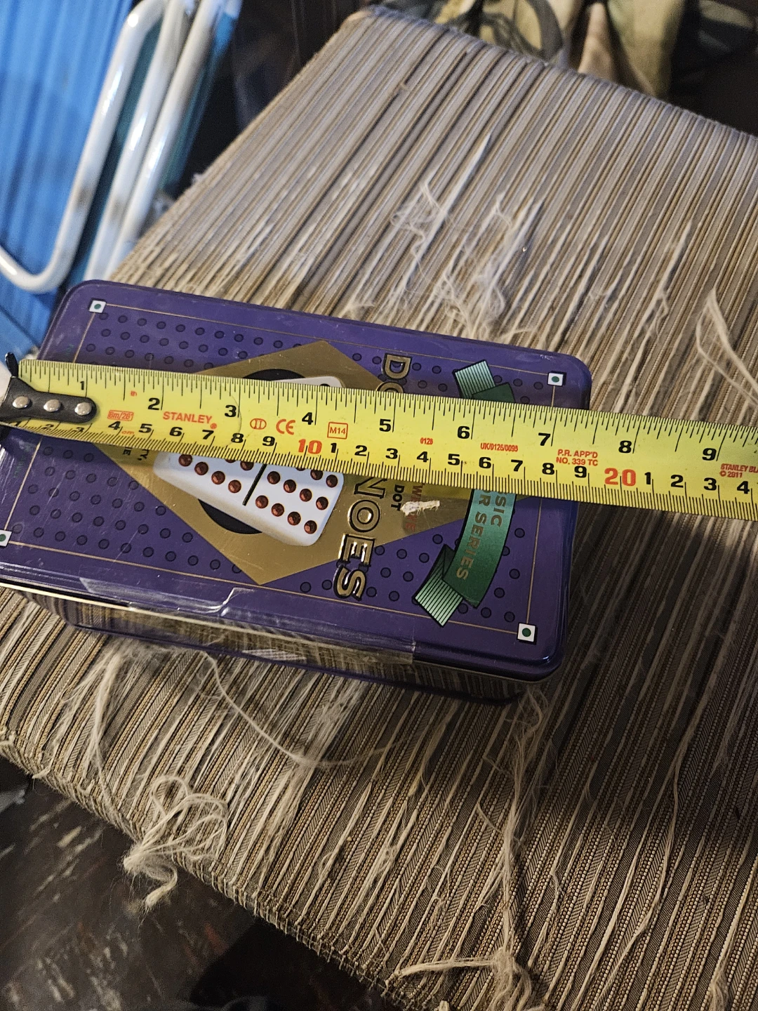 Double Twelve Color Dot Dominoes Tin - photo 5