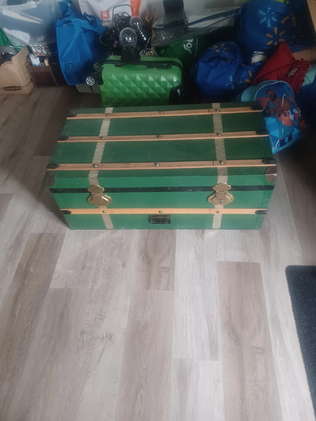 Vintage Green Trunk