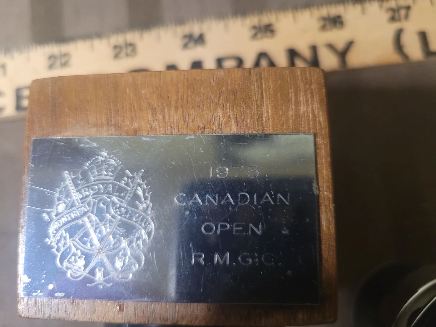 Ronson "Executive" Table Lighter - 1975 Canadian Open - photo 2