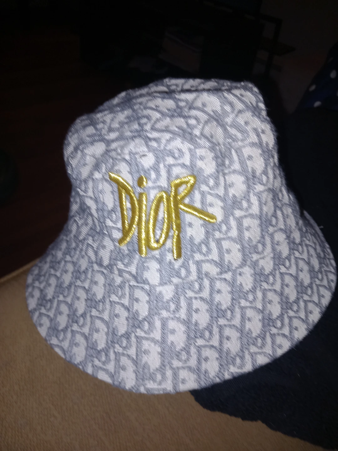 Christian dior bucket hat