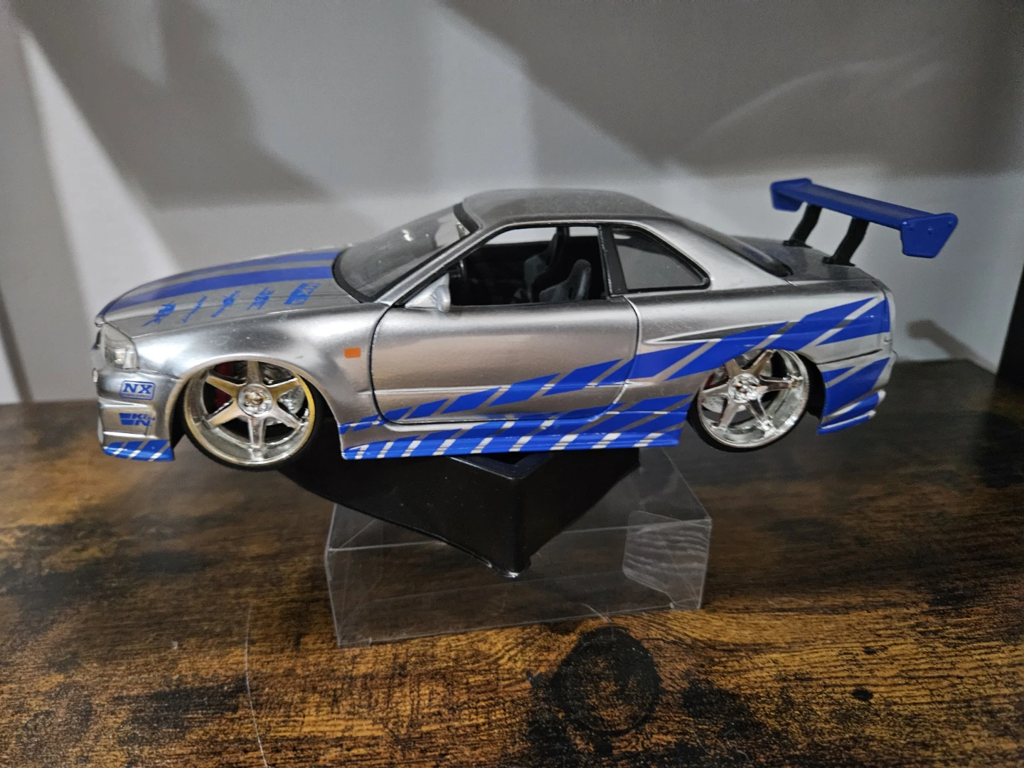 1/24 Fast & Furious Nissan Skyline GT-R R34 model Car