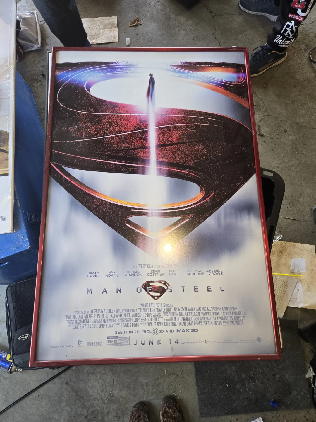 Man of Steel Movie Poster - photo 2