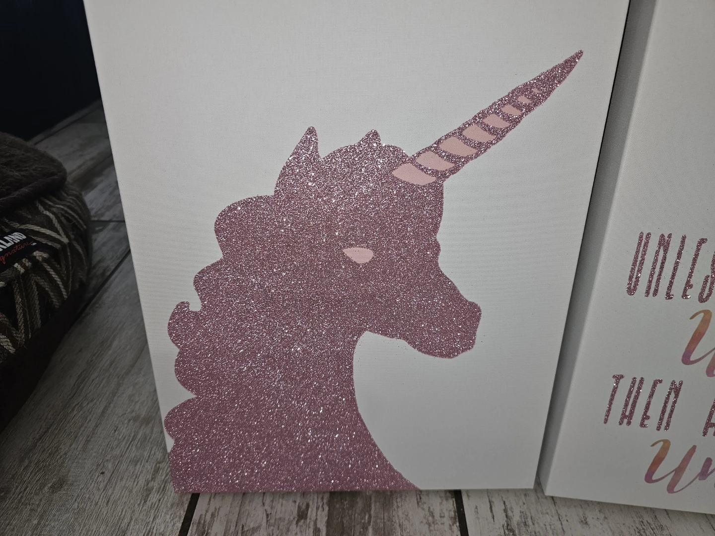 Set of 3 Unicorn Canvas Wall Art - photo 4