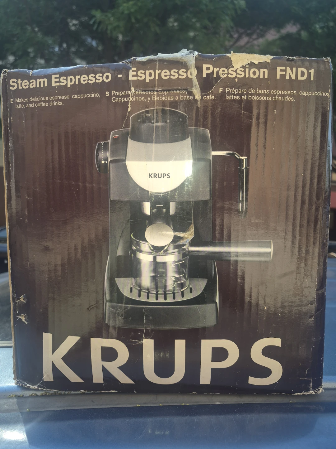 KRUPS FND1 Steam Espresso - Espresso Pression Coffee Maker