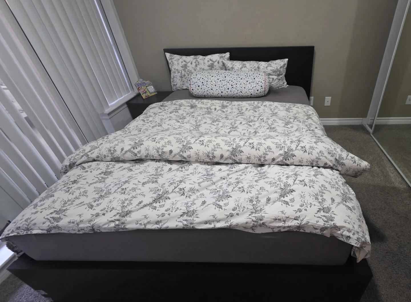 LURÖY Queen Bed & Mattress (Including Nightstand) - photo 3