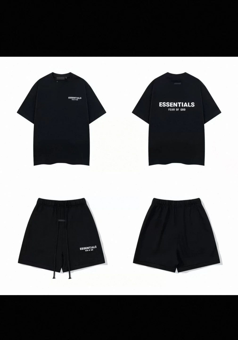 Essentials Fear of God T-Shirt and Shorts Set