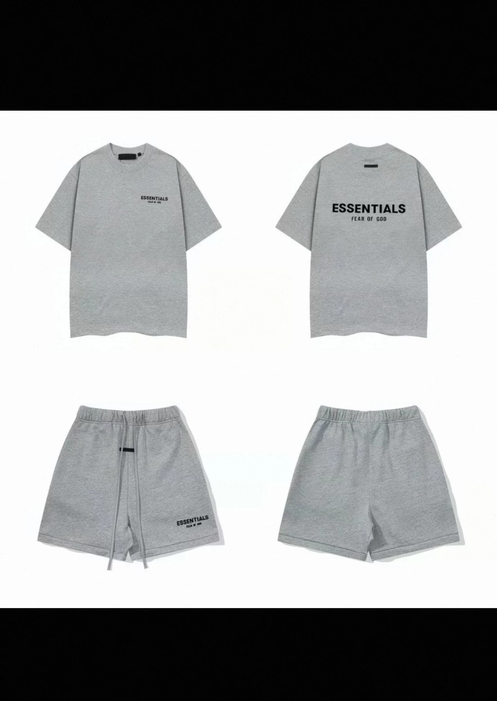 Essentials Fear of God T-Shirt and Shorts Set - photo 2