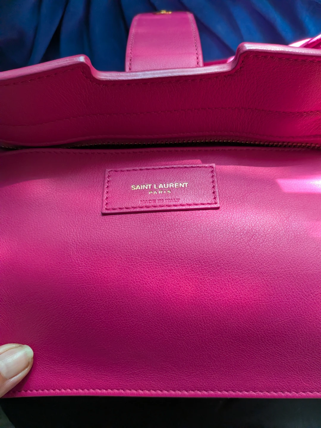 Saint Laurent Pink Leather Handbag - photo 3