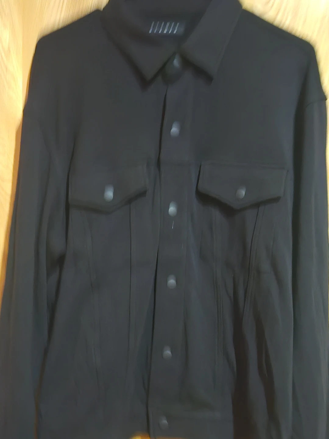 Stampd Black Button-Up shacket - photo 2