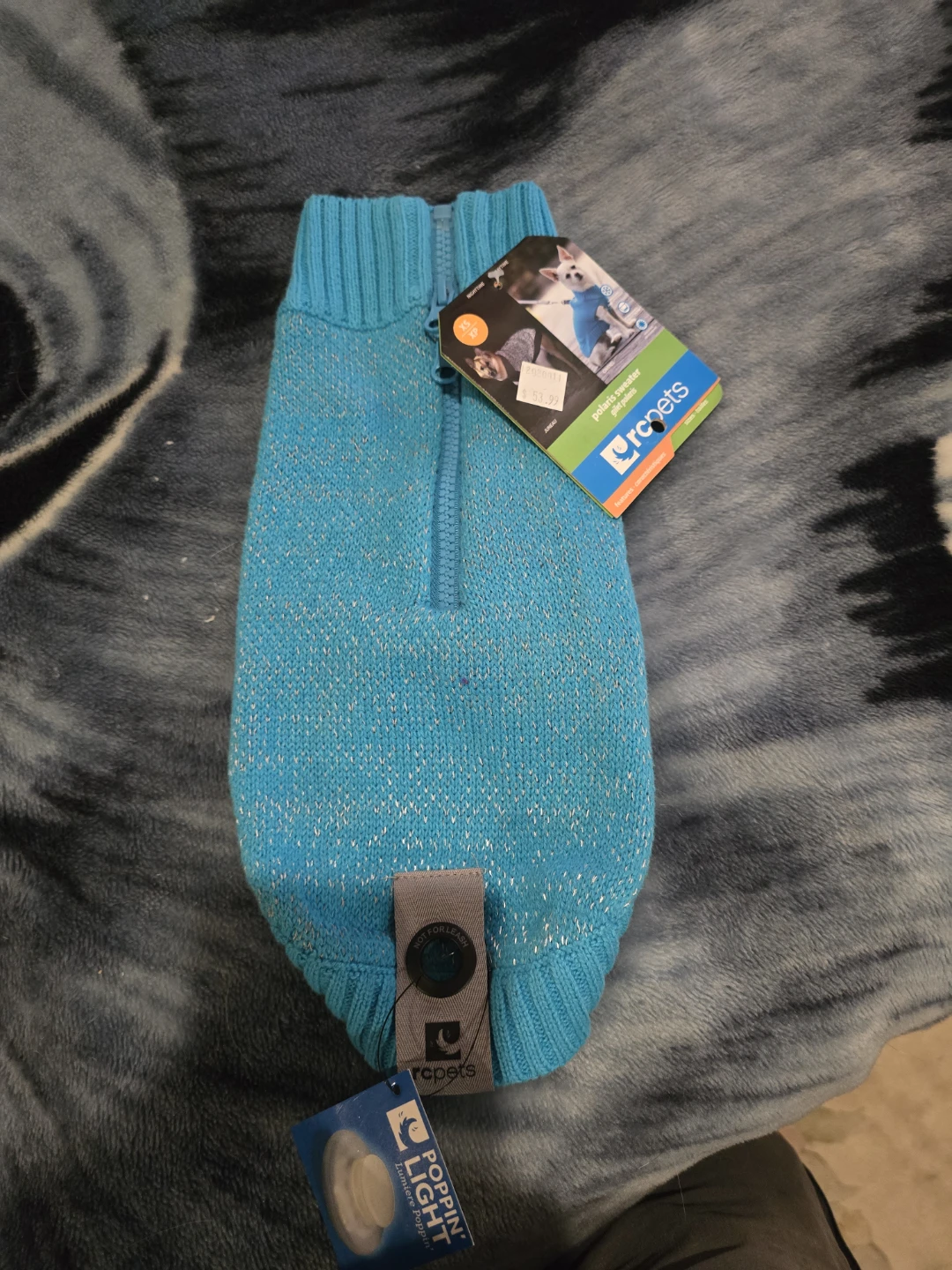 RC Pets Polaris Sweater XS/XP Blue Dog Sweater - photo 4
