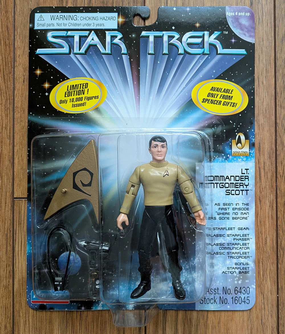 Star Trek Limited Edition Lt. Commander Montgomery Scott - NEW - photo 2