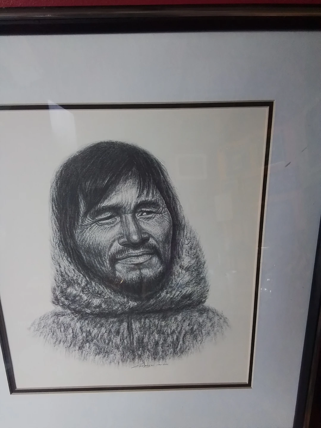 Lorenzo Fracchetti Hand-Signed LE Inuit Portrait Print - photo 4