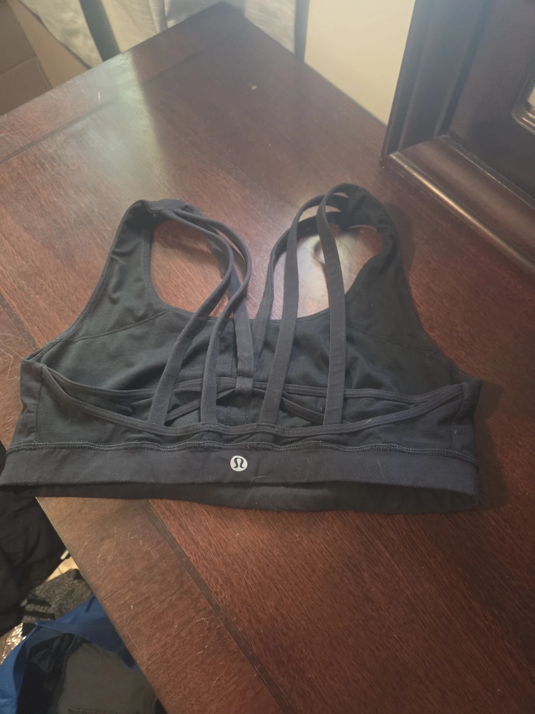Lululemon Black Strappy Sports Bra - photo 2