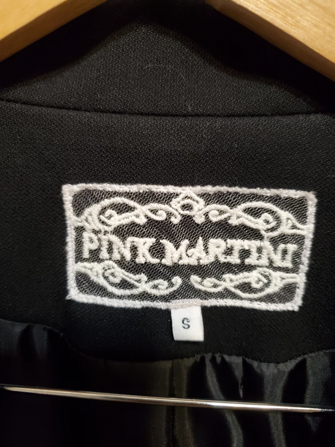 Pink Martini Black Blazer Size S - photo 2