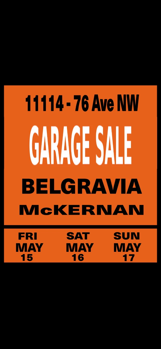 Garage Sale in Belgravia, McKernan