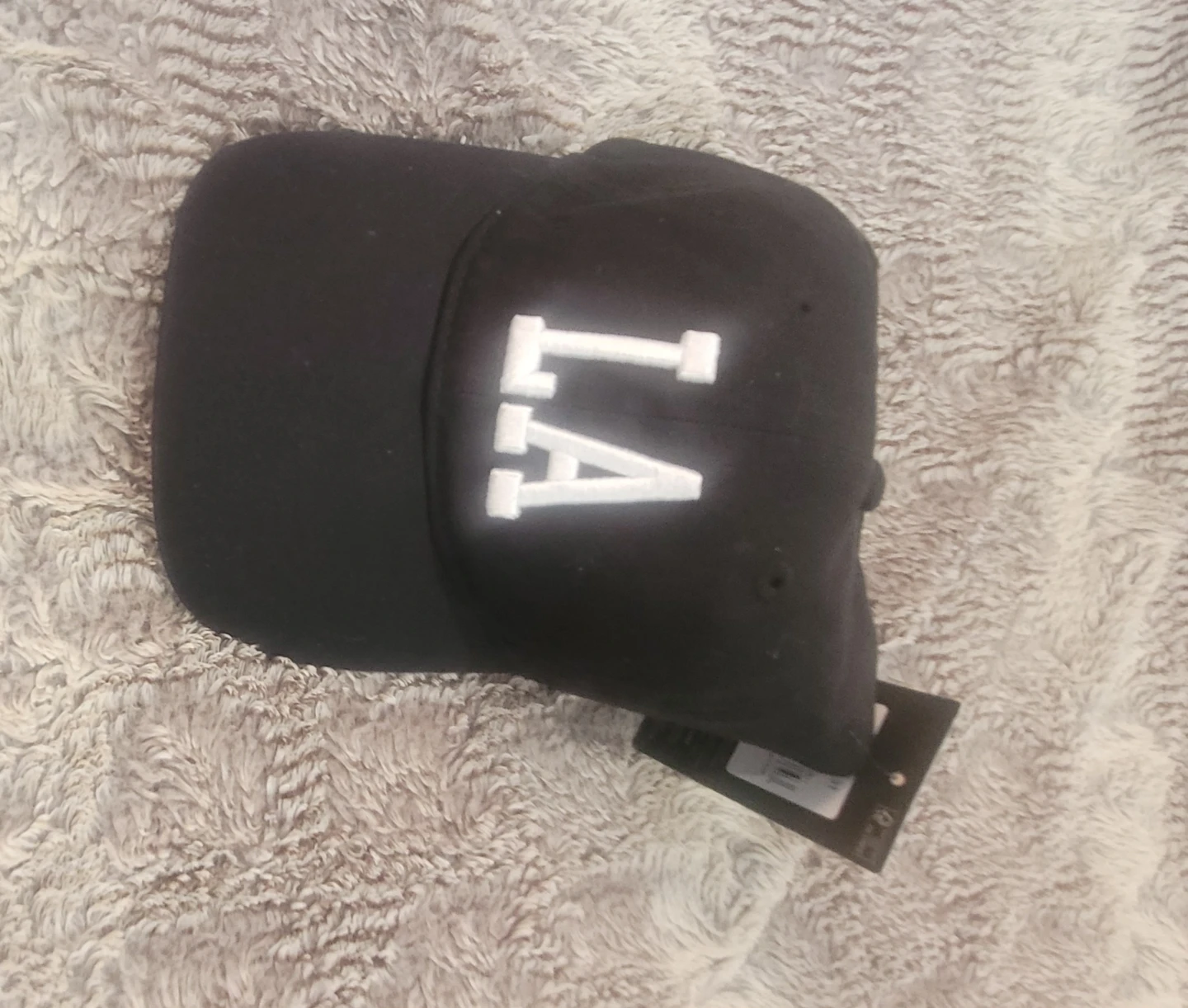 Black LA Dodgers Baseball Cap