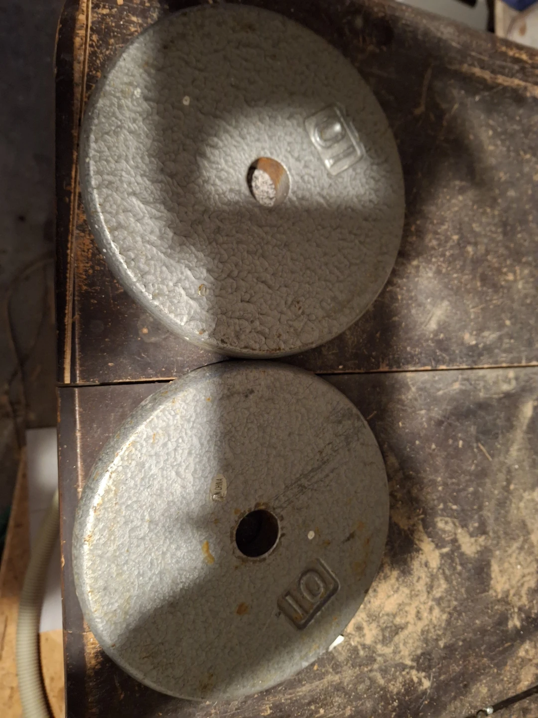 Two 10lb Weight Plates