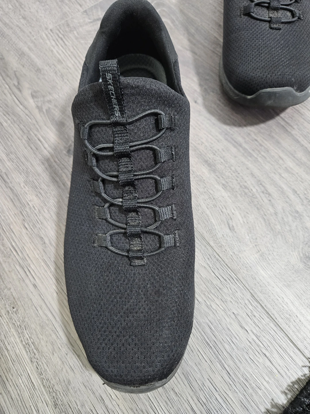 Skechers Black Relaxed Fit Dual-Lite Sneakers - photo 3