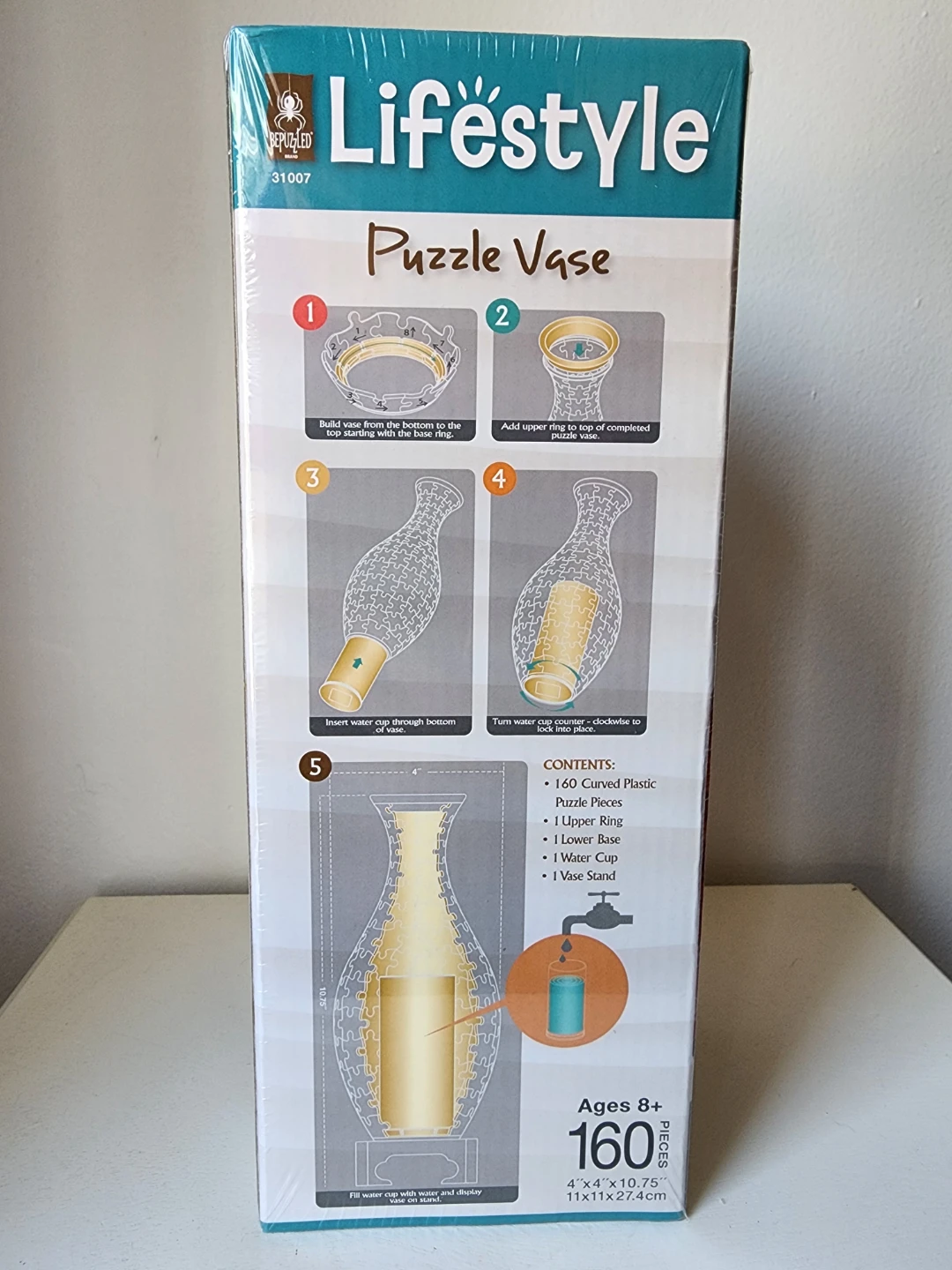 Lifestyle Puzzle Vase * Skulls * Flower * DIY * NEW - photo 4