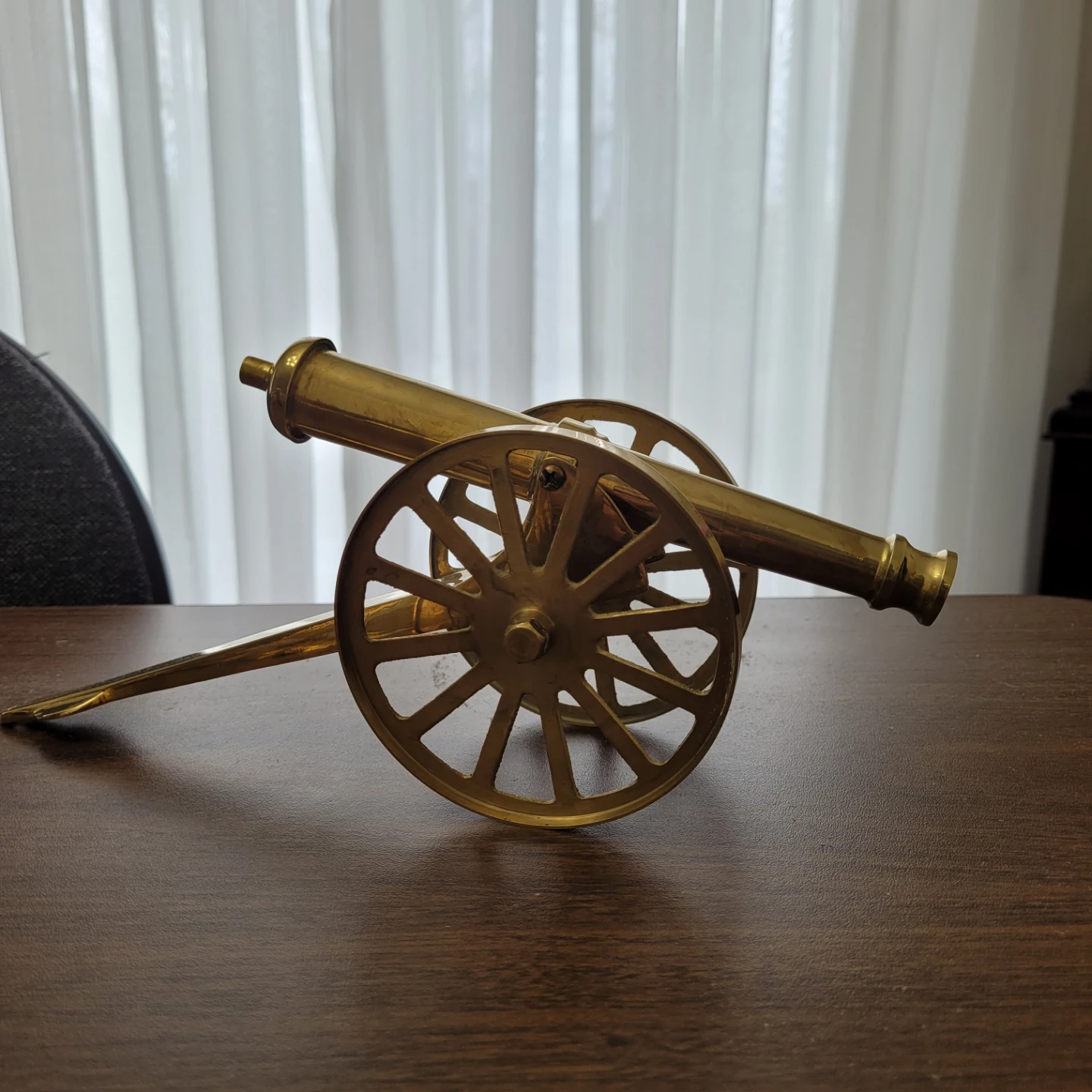 Brass decorative cannon - photo 2