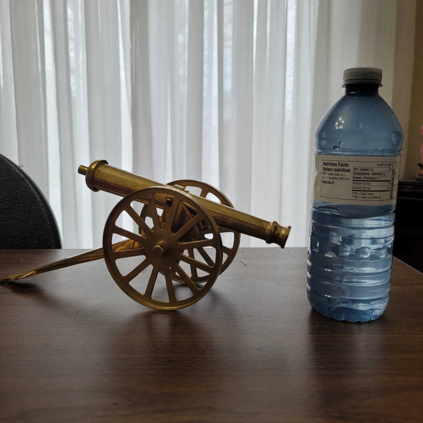 Brass decorative cannon - photo 3