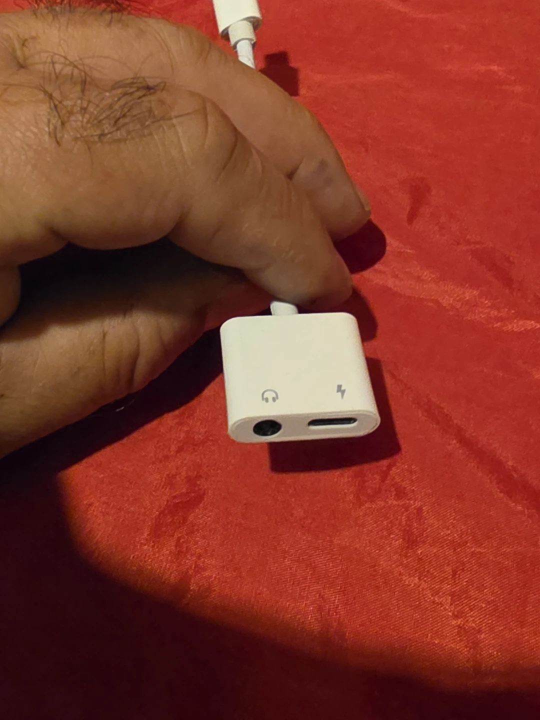 Apple Lightning to 3.5mm Headphone Jack Adapter with Port - photo 4