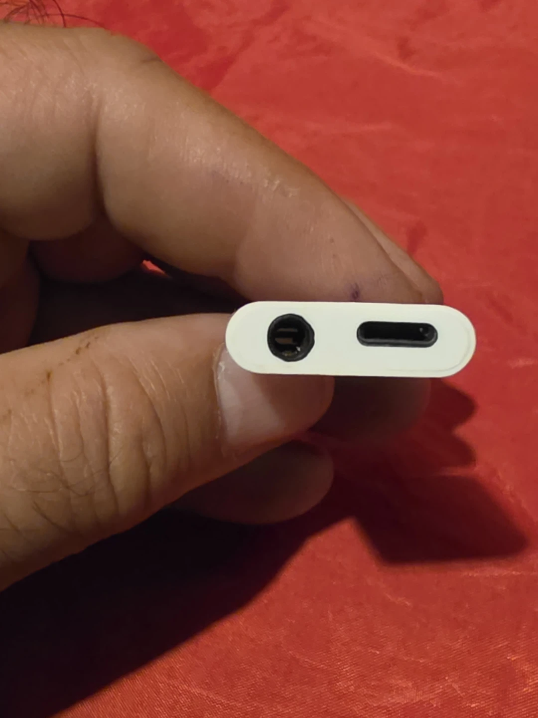 Apple Lightning to 3.5mm Headphone Jack Adapter with Port - photo 5