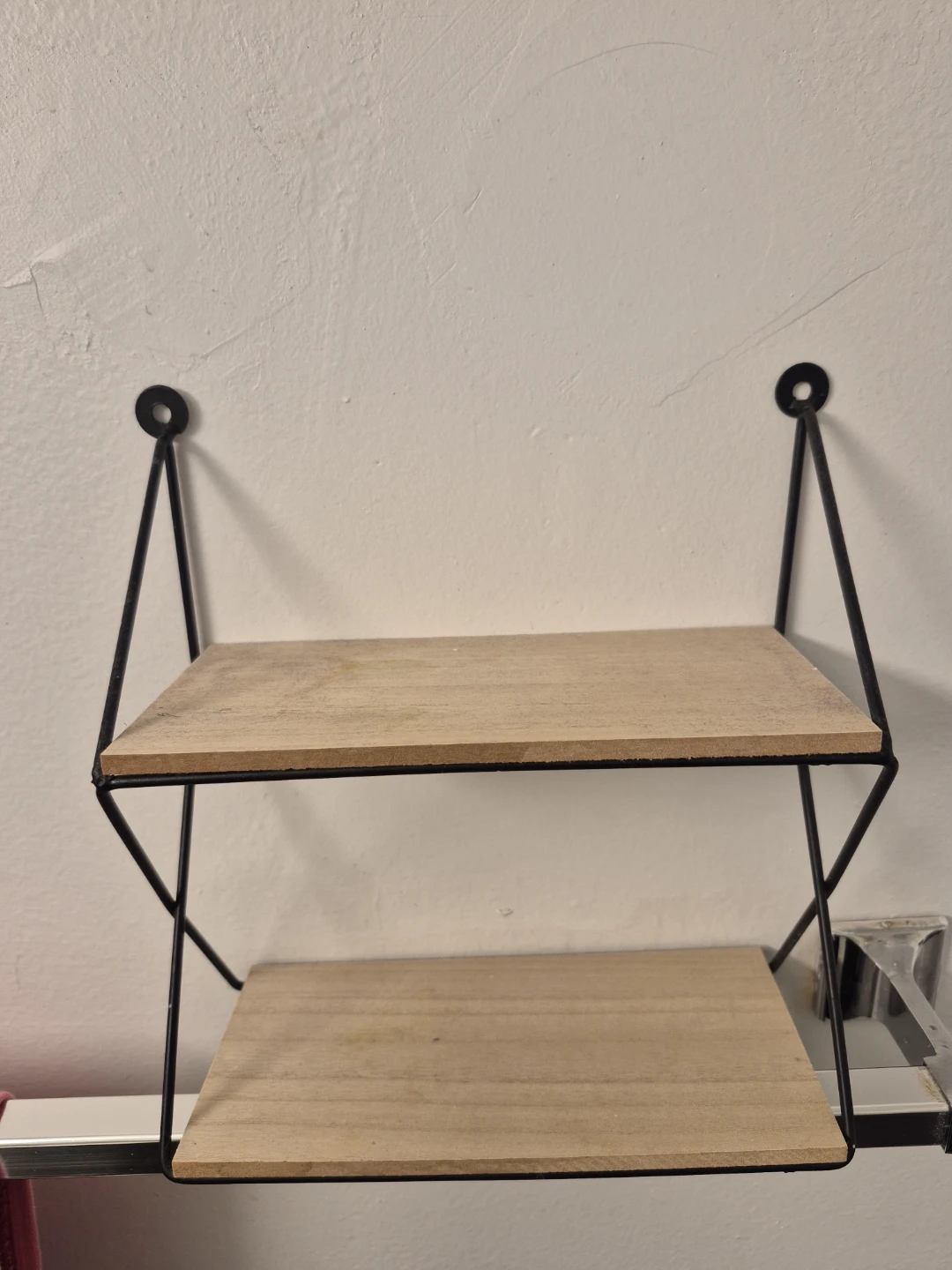 Wall mounted double shelf - photo 2