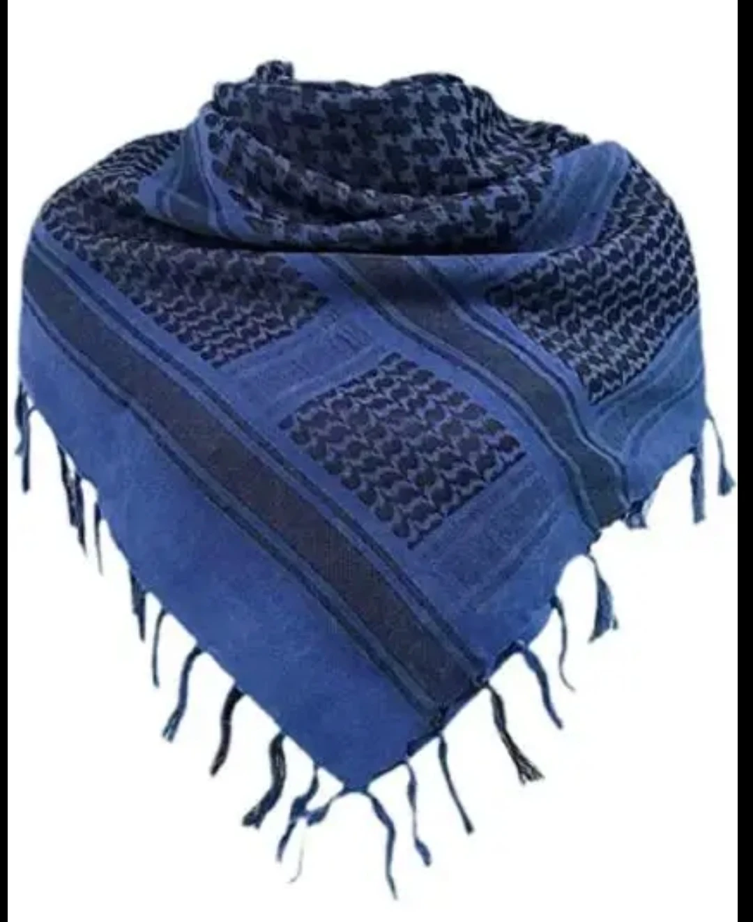 Keffiyeh Scarf - Black - photo 3
