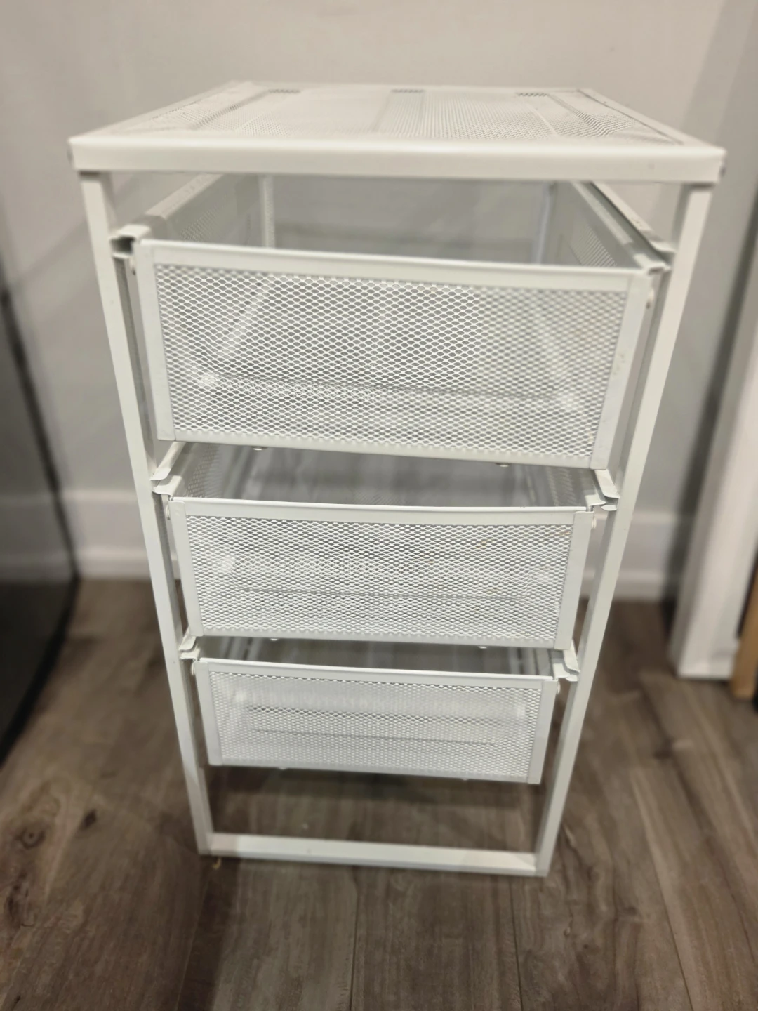 White 3-Drawer Storage Cart - IKEA