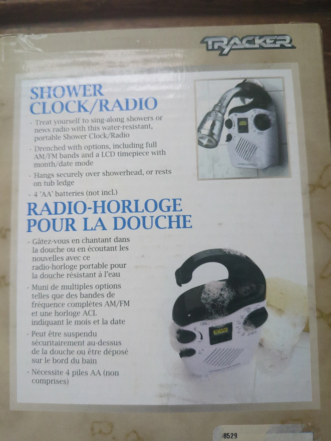 Tracker Shower Clock/Radio - photo 2