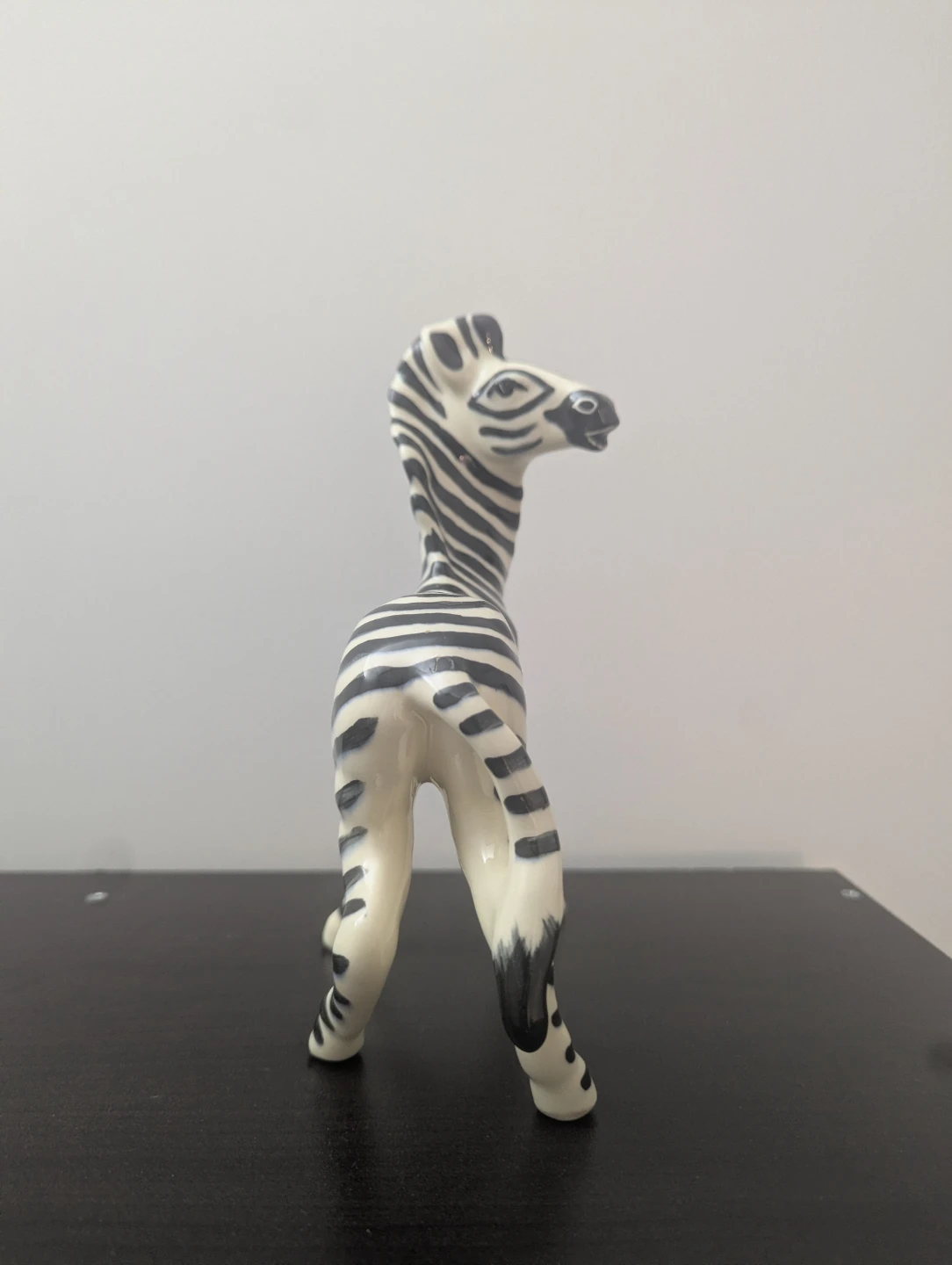 Ceramic Zebra Figurine - photo 2