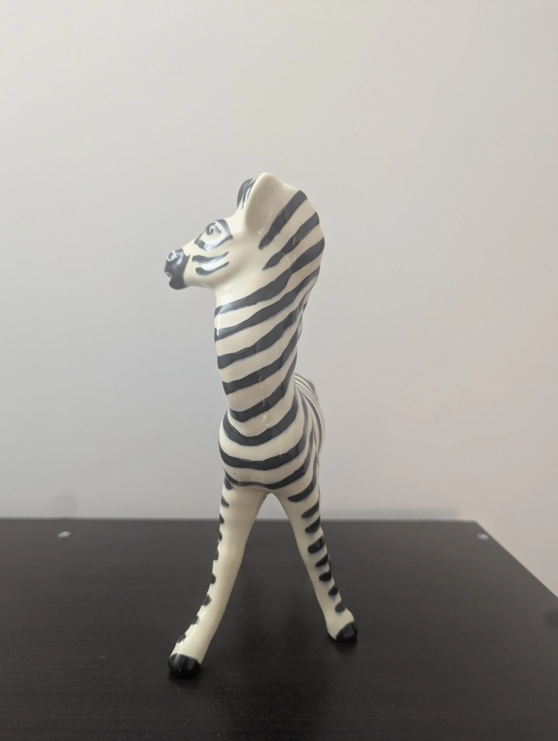Ceramic Zebra Figurine - photo 3