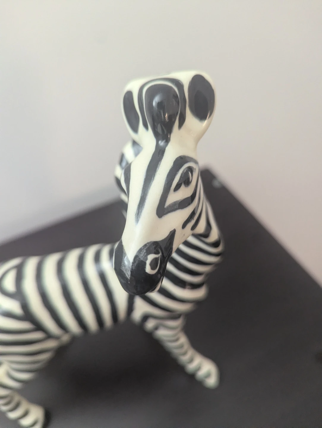 Ceramic Zebra Figurine - photo 4