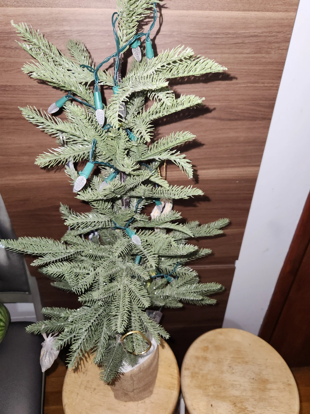 Artificial Christmas Tree with Lights