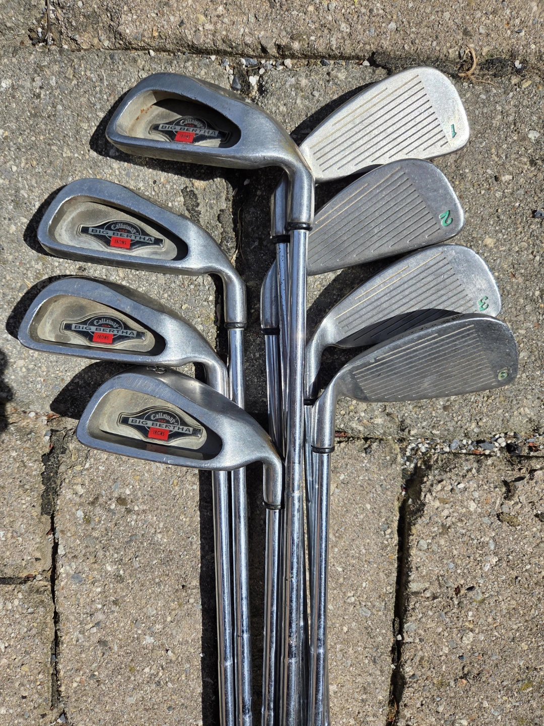 Callaway Big Bertha irons - photo 2